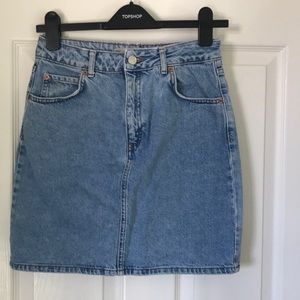 TopShop Denim skirt